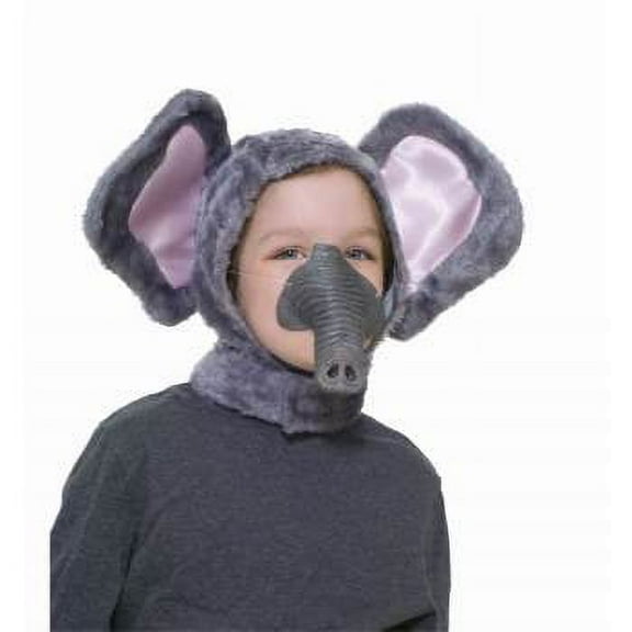 CHILD ANIMAL HOOD&NOSE-ELEPHAN