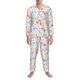 thumbnail image 3 of Fotbe Cute Owl Pijama de Hombre con Estampado de Manga Larga, Conjunto de 2 Piezas, Ropa de Dormir Suave y Cómoda con Bolsillos-XX-Large, 3 of 7