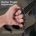 thumbnail image 5 of Guitar Finger Expander Finger Stretcher Finger Trainers Trainer Tool For Guitar Bass Ukuleles Mandolins Piano, 5 of 5