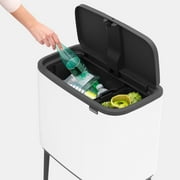 Brabantia Bo Touch Bin, 3+6 Gallon (11+23L)