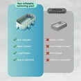 thumbnail image 4 of SLLINGLUO Foldable Swimming Pool Kiddie Pool Above Ground Pool for Adult & Kids, 82in, 4 of 9