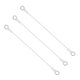 thumbnail image 1 of Uxcell Cable de Lanyard de 6mm x 30cm 3Pcs de Cable de Acero Inoxidable 304 para Cortinas de Puerta al Aire Libre y Lámparas Blancas, 1 of 7