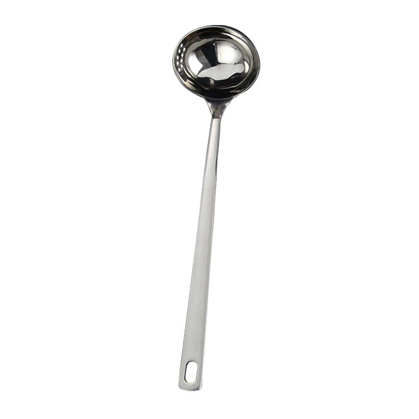 Long Handle Soup Ladle Spoon Stainless Steel spoon Kitchen Utensils NEW