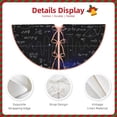 thumbnail image 3 of Sikiie Mathematica Science Nativity Christmas Tree Skirt, Jesus Christian Winter Holiday Tree Mat Decoration(30-48IN)30", 3 of 6