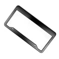 thumbnail image 3 of Tignapoo Black Aluminum Alloy License Plate Frame for American Cars, 31x16x3cm, Includes Mounting Hardware, 3 of 5