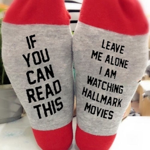 hallmark socks and blanket
