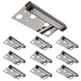 thumbnail image 1 of 10-Pack GKOplus Frosted Lens Hardscape Light, Retaining Wall Light, 6.8 Inches, 22pcs Integrated 2700K LED Chips, LED Step Light, Solid Die-cast Aluminum Housing, Low Voltage 12V AC/DC, UL Listed, 1 of 6