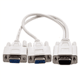thumbnail image 3 of 3X NEW 1 PC to 2 MONITORS SPLITTER CABLE for VGA VIDEO, 3 of 3
