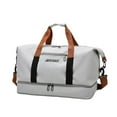 thumbnail image 1 of fastboy Cloth Wet And Dry Separation Travel Bag - Convenient And Practical Large Capacity Travel Bags Grey 1Set, 1 of 6