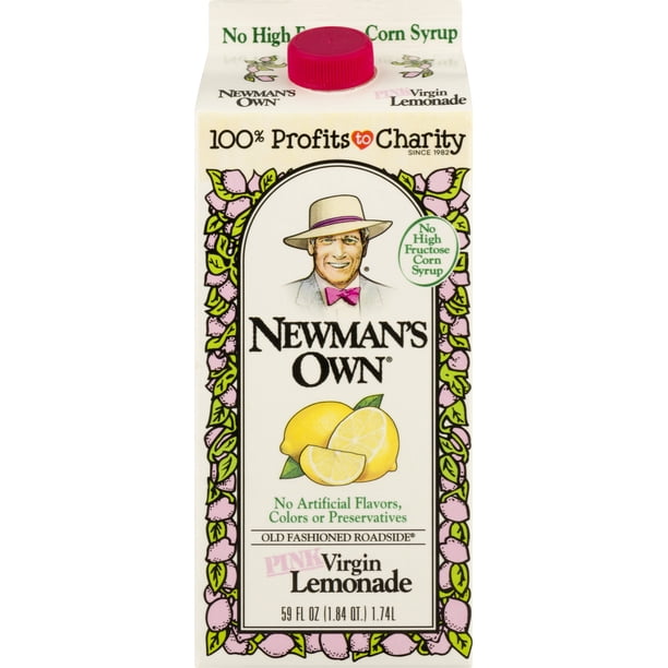 Newman's Own Pink Virgin Lemonade, 59 Fl. Oz.