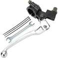 thumbnail image 4 of Mini Bike Brake Lever Kit Drum Brake Cable Shoes Fit for Coleman CT200U CT200U-EX BT200X Baja Warrior Heat MB200 Massimo Axis M200 Predator 212 196cc 200cc Parts With 22mm 7/8" Handle, 4 of 9