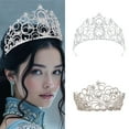 thumbnail image 2 of Elegant Party Headbands Crowns Hair Hoop for Birthday Wedding Queen Headpiece for Girls Show Stage Costume, 2 of 9