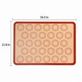 thumbnail image 4 of Alfombrilla De Silicona Para Hornear, Antiadherente, Apta Para Alimentos, 2-Pack, 4 of 5