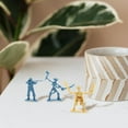 thumbnail image 3 of Shisuyan 100PCS Pirate Soldier Toys Mini People Models Sand Table Miniature Pirate Soldier, 3 of 9