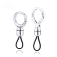 thumbnail image 4 of Men's Car Key Chain, Personalized Creative Stainless Steel Car Keychain for Men, Anti-Loss Heavy Duty Metal Key Ring, 4 of 5