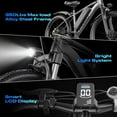 thumbnail image 4 of Electric Bike for Adults，1000W Electric Mountain Ebike，25MPH 40Miles,Electric Dirt Bike, 7-Speed, 26" Tires,Removable Battery, Shock Absorber, Commuter E-Bike, 4 of 9