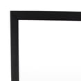 thumbnail image 2 of Wall-Mounted Mirror with Tall Rectangular Frame, 24 x 71, Black Metal, 2 of 5