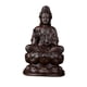 thumbnail image 1 of Estatua de Guan Yin meditando, escultura de Buda de adoración, figura de Feng Shui, Buda Negro, 1 of 2