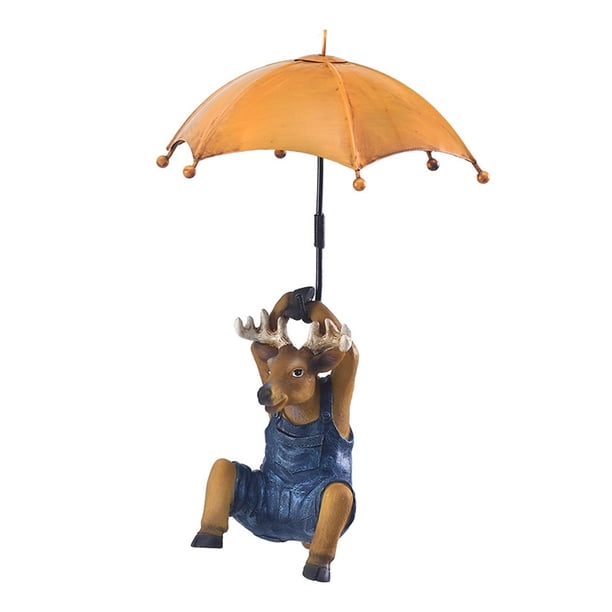 Estatua colgante de , de cerdo pared para de puerta delantera de ciervo Gloria Escultura de jardín