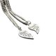 thumbnail image 4 of Colgante de aleación con forma de corazón de melocotón para amigos, collar con letras que unen a las novias, 4 of 4