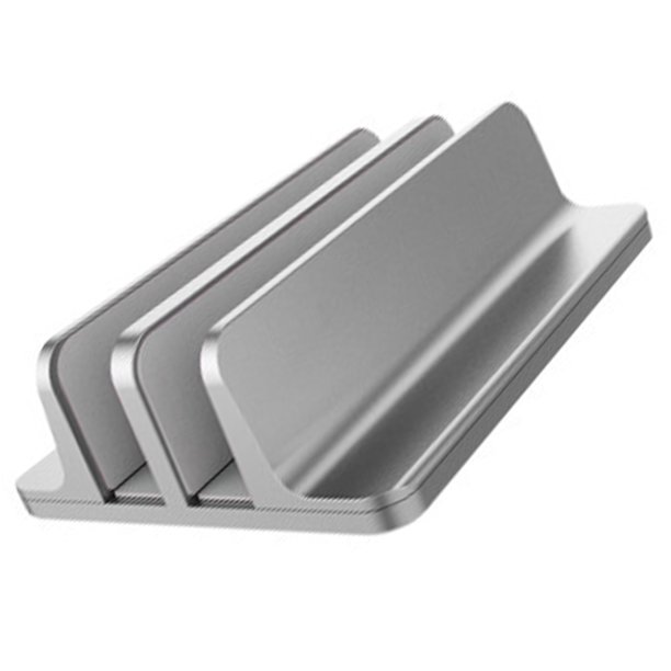 Soporte de Computera Portátil Ajustable 2 Soporte de Soporte de Escrito de Ranura Con Soporte para Computeras Portátiles de Aleación de Aluminio de Muelle
