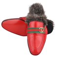 thumbnail image 2 of LIBERTYZENO Mens Premium Slip On Comfortable Faux Fur Loafers Shoes, 2 of 7