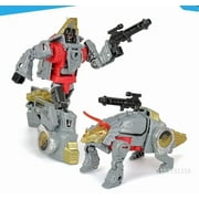 BPF Transformation G1 Dinoking 5IN1 Dinobot Dinosaur Grimlock Slag Sludge Snarl Swoop Slash Oversize Alloy Action Figure Toys