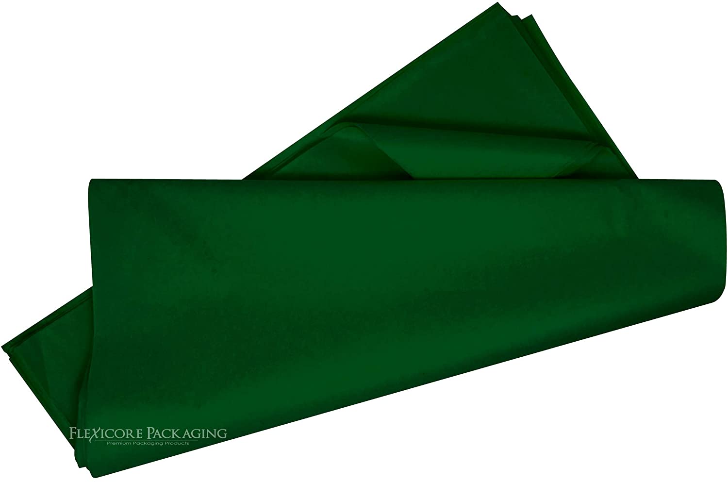 Flexicore Packaging Emerald Green Gift Wrap Tissue, (10 Rolls)