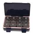 thumbnail image 1 of Weekly Medicine Container, 24 Cells Sealed Weekly Vitamins Organizer PP  for Travel White,Blue, 1 of 7