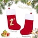 thumbnail image 4 of VEYLIN Embroidered Stockings Christmas 20 Inch Christmas Stockings with Letters, Plush Large Christmas Stockings Christmas Stockings for Kids/Adult Re, 4 of 5