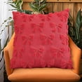 thumbnail image 2 of Autumn Winter Solid Color Quilted Pillow Cover for Living Room Sofa and Bedroom, 2 of 4