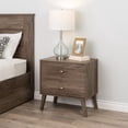 thumbnail image 2 of Prepac Milo 2-Drawer Nightstand, 2 of 9