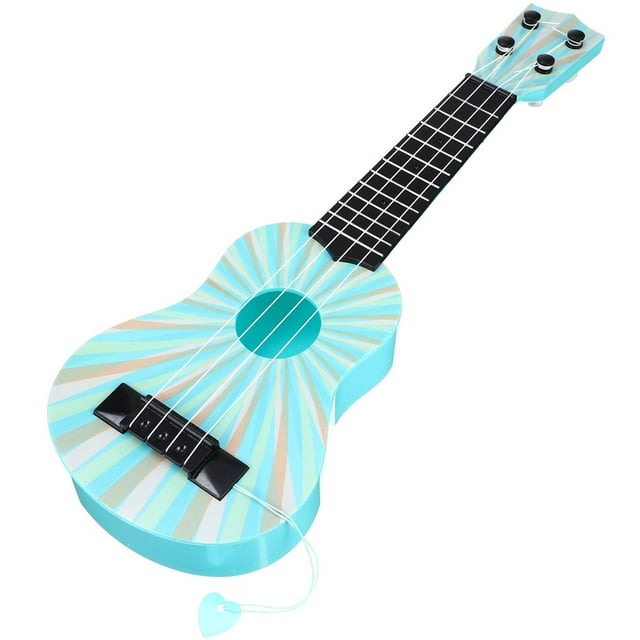 HLONK Plastic Guitar Education Ukulele Simulation Ukulele Plastic Instrument Kids Musical Learning Toy