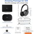 thumbnail image 4 of Srhythm NC35 Noise Cancelling Headphones,Over-Ear Headphones Wireless,Wireless Bluetooth 5.3, 50+ Hours Playtime for Home,Office,Travel, 4 of 11