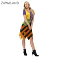 thumbnail image 5 of ZAWALAND Vestido de Sally de Halloween Disfraz de cosplay de pesadilla Vestido de fiesta con estampado de bruja antes de Navidad Disfraz de actuación escénica, 5 of 5