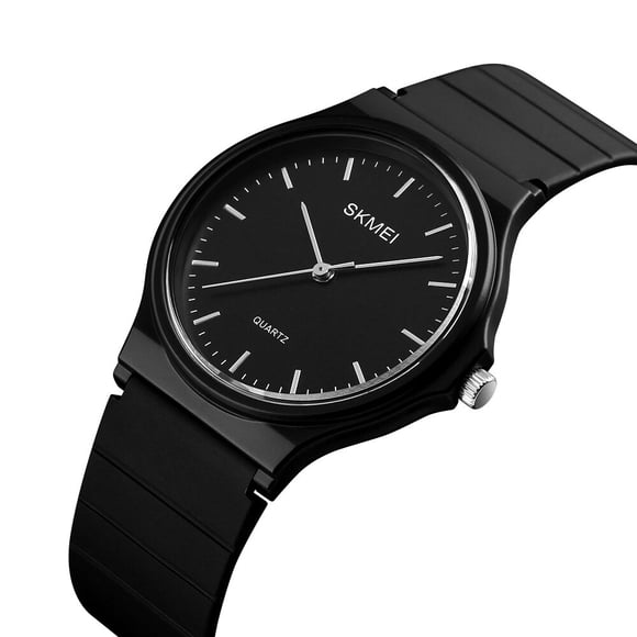 SKMEI Fashion Simple Women Watches Luxury Brand Quartz Watch Women Silicone Waterproof Wrist Watches For Girls Montre Femme 2019