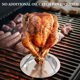 thumbnail image 4 of Parrilla para asar pavos de Navidad de Acción de Gracias, soporte para latas de cerveza, asador de pollo vertical de acero inoxidable para pavo de Camp Chef, 4 of 5