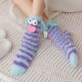 thumbnail image 7 of Xfvqtps Womens Funny Socks Three Dimensional Quirky Socks Fuzzy Cozy Fluffy Cartoon Design Socks Funny Cute Plush Socks Red-05, 7 of 7
