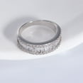 thumbnail image 7 of Camilla Wedding Ring Set Women CZ Sterling Silver Engagement Matching Band Ginger Lyne Collection, 7 of 7
