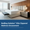 Elite Bed Bug Proof, Dust Mite Proof, Waterproof, Breathable Mattress Encasing / Protector / Cover, Twin 39" x 75" / 12"