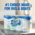 thumbnail image 5 of Scott Rapid-Dissolving Toilet Paper for RVs & Boats, 4 Double Rolls, 5 of 10