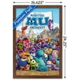 thumbnail image 3 of Disney Pixar Monsters University - One Sheet Wall Poster, 14.725" x 22.375", Framed, 3 of 3