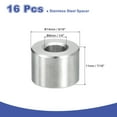 thumbnail image 2 of 16Pcs 304 Stainless Steel Spacer 14mm OD x 6mm ID x 11mm Length for M6 Screw, 2 of 6