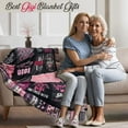 thumbnail image 4 of Best Gigi Blanket Gifts for Gigi from Grandchildren Gigi Gifts from Grandkids Best Gigi Ever Blanket Christmas Mothers Day Birthday Present for Gigi from Grandaughter Throw Blanket 50” X 60”, 4 of 6