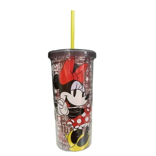 Minnie Mouse Cups Straws