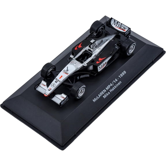 1:43 F1 Team MP4/14 - 1999 Collection Formula 1 Race #1 Model Inspired by Mika Hakkinen Diecast Collectible Model​