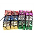 thumbnail image 5 of Caja de regalo colgante para árbol de Navidad, decoración de fiestas de Navidad, decoración colgante para árbol de Navidad, adorno colgante, caja multicolor, adornos de fiesta (12, 5 of 5