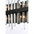 thumbnail image 4 of Serena 36 inch crystal bath sconce in black, 4 of 5