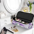 thumbnail image 2 of Hair Tools Storage with Heat Resistant Mat- Watercolor Texture Printed Curling Iron Travel Bag/Flat Iron Case for Women, 2 of 8