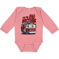 thumbnail image 3 of Inktastic Big Brother Fire Truck Boys Long Sleeve Baby Bodysuit, 3 of 5